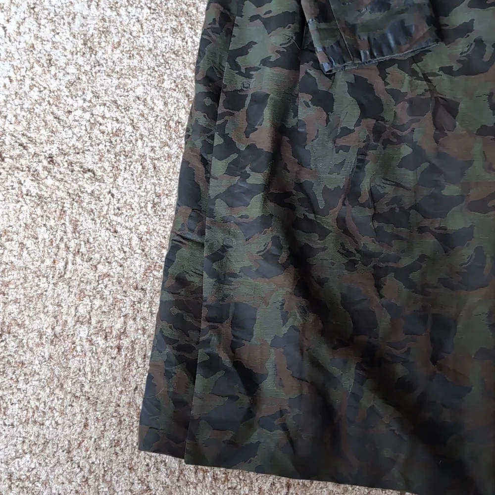 Annette Goertz Long Camo Jacket Made In Germany P2P 23 L 41.5 - Picture 6 of 7